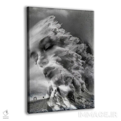 تابلو دکوراتیو تصادف اثر دومینیک بادوئل - نمای پرسپکتیو محصول