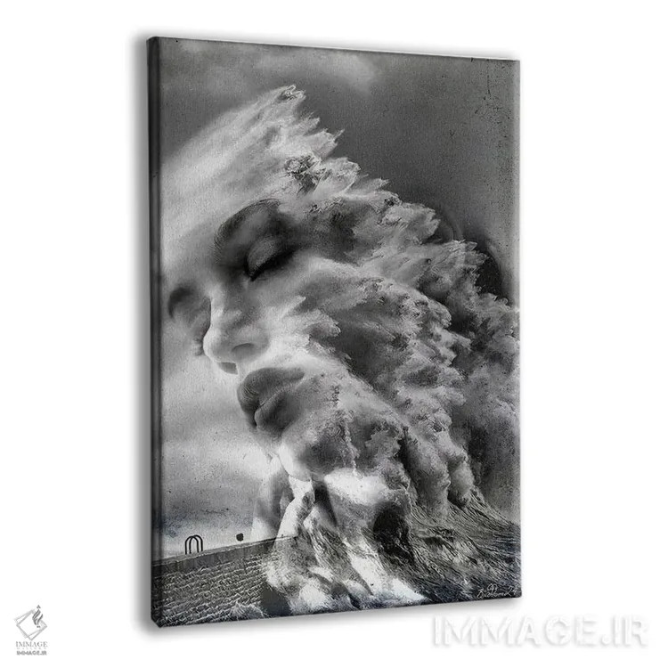 تابلو دکوراتیو تصادف اثر دومینیک بادوئل - نمای پرسپکتیو محصول