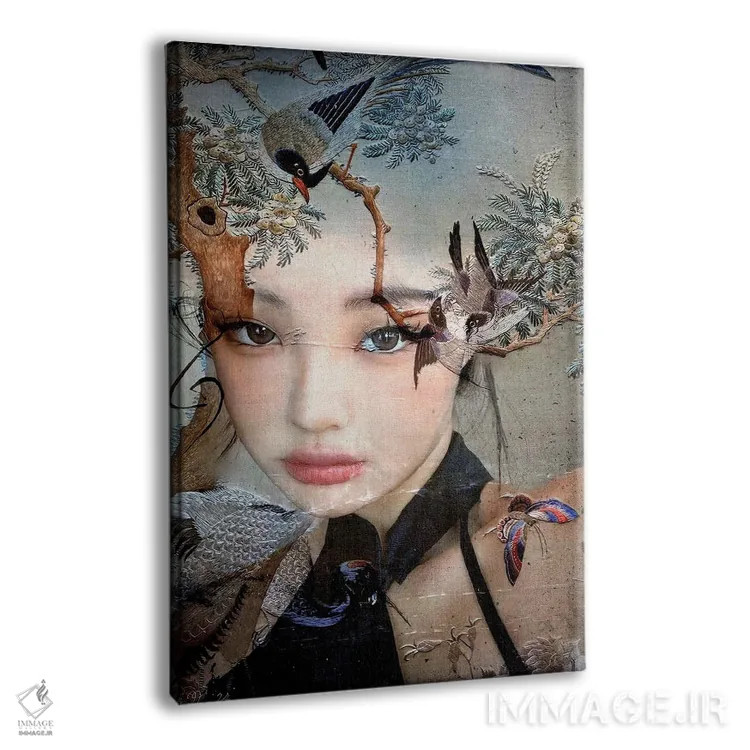 تابلو دکوراتیو پرنده بان کوچک اثر دومینیک بادوئل - نمای پرسپکتیو محصول