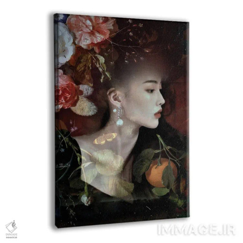 تابلو دکوراتیو فراوانی اثر دومینیک بادوئل - نمای پرسپکتیو محصول