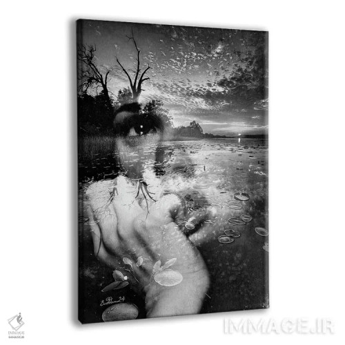 تابلو دکوراتیو ملانکولیا اثر دومینیک بادوئل - نمای پرسپکتیو محصول