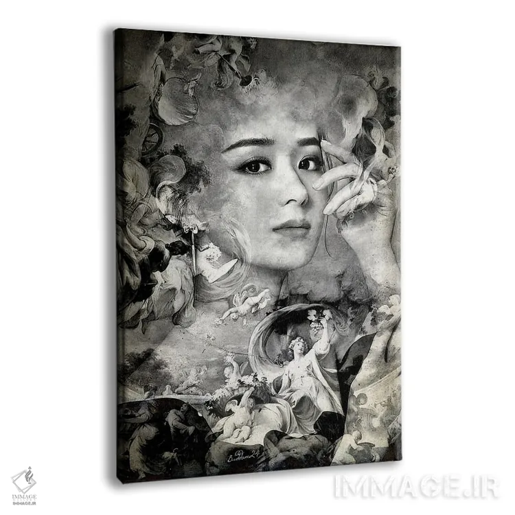 تابلو دکوراتیو مارکیز اثر دومینیک بادوئل - نمای پرسپکتیو محصول