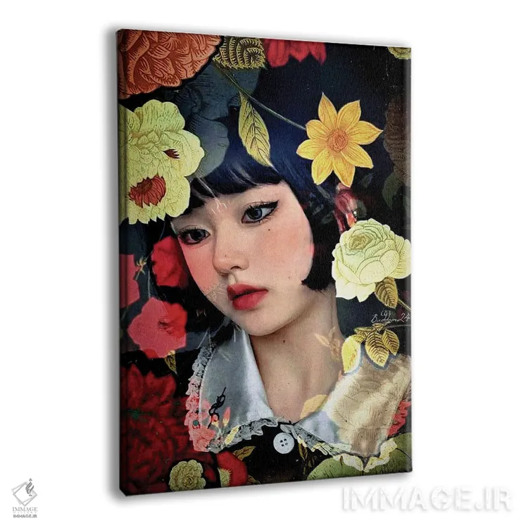 تابلو دکوراتیو لولیتا اثر دومینیک بادوئل - نمای پرسپکتیو محصول