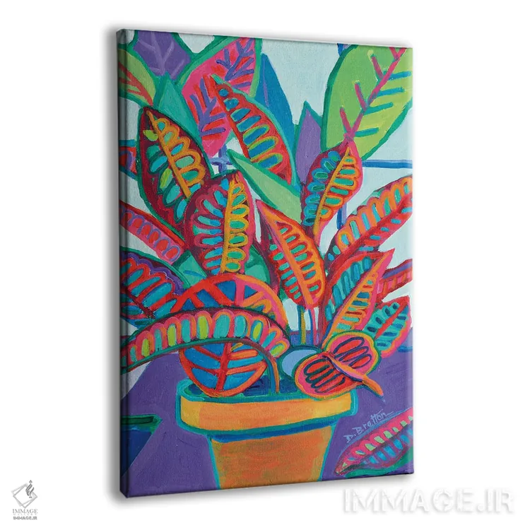 تابلو دکوراتیو کروتون پترا جف اثر دبرا برتون رابینسون - نمای پرسپکتیو محصول