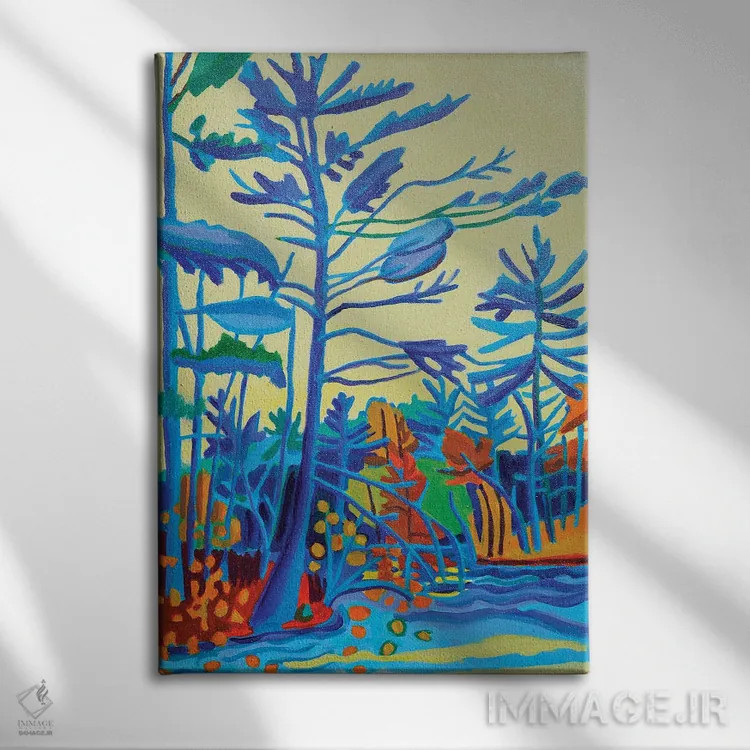 تابلو دکوراتیو مرخصی مساپوآگ اثر دبرا برتون رابینسون - نمای روبهرو روی دیوار