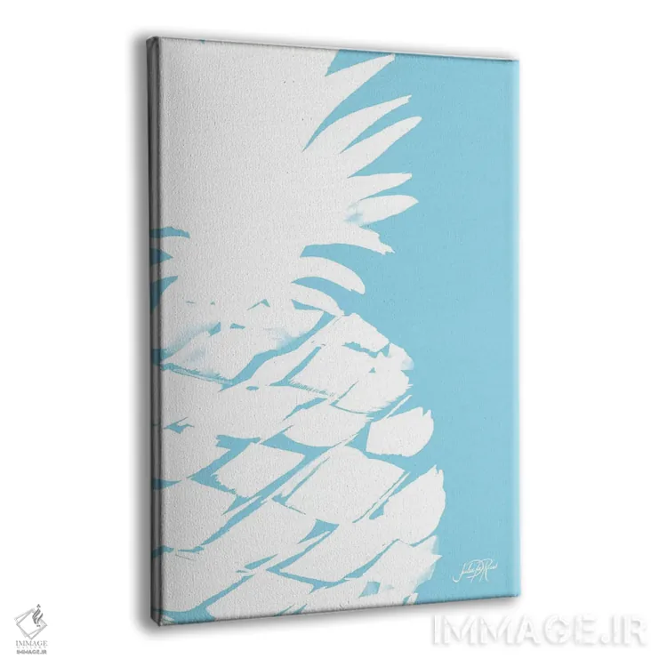 تابلو دکوراتیو آناناس مدرن I اثر جولی دریسه - نمای پرسپکتیو محصول