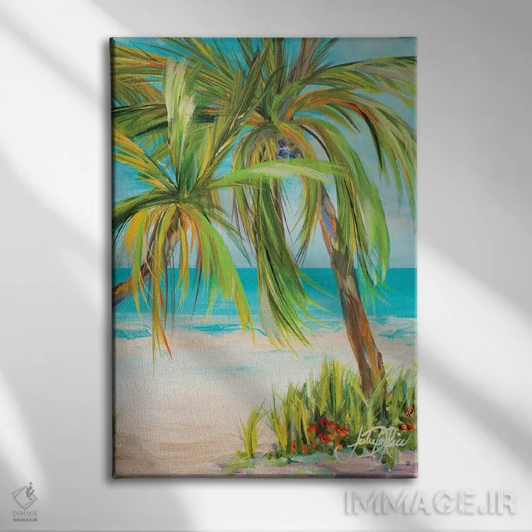 تابلو دکوراتیو دور از هیاهو II اثر جولی دریسه - نمای روبهرو روی دیوار