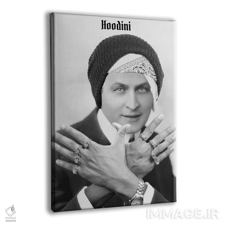 تابلو دکوراتیو هوباوری اثر ادز لیبیتوم - نمای پرسپکتیو محصول