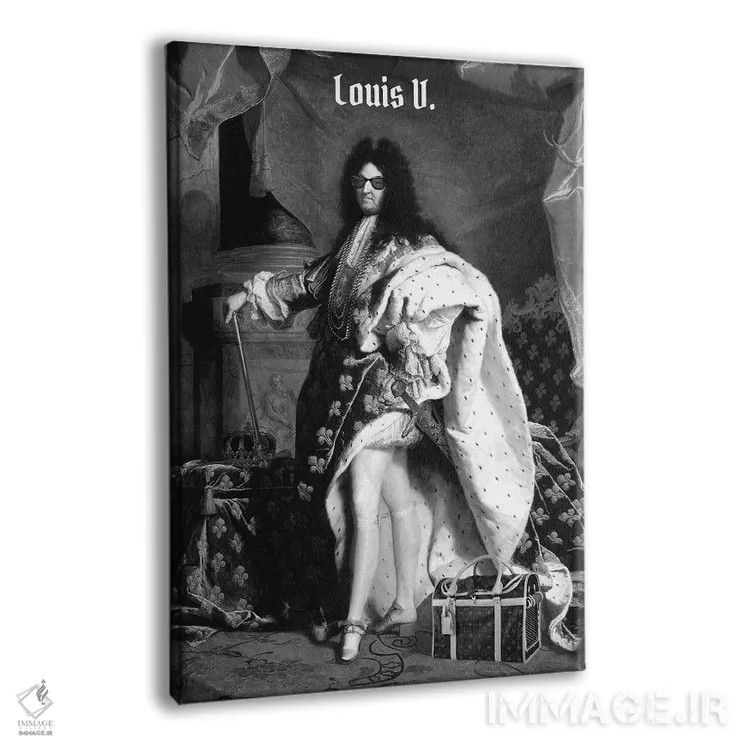 تابلو دکوراتیو لویی وی اثر ادز لیبیتوم - نمای پرسپکتیو محصول