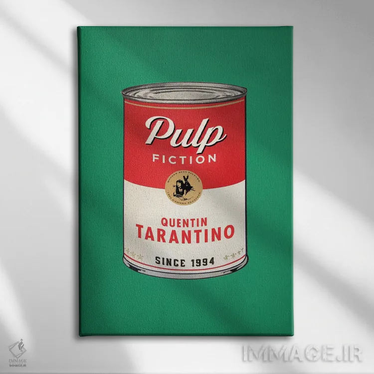 تابلو دکوراتیو پاپ شات داستان عامه پسند اثر ادز لیبیتوم - نمای روبهرو روی دیوار