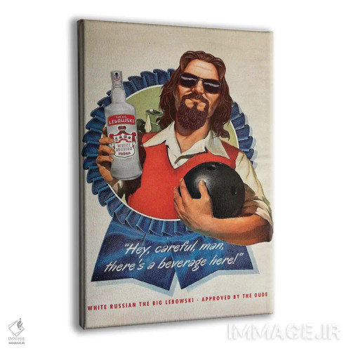 تابلو دکوراتیو شخصیت "دود" اثر ادز لیبیتوم - نمای پرسپکتیو محصول