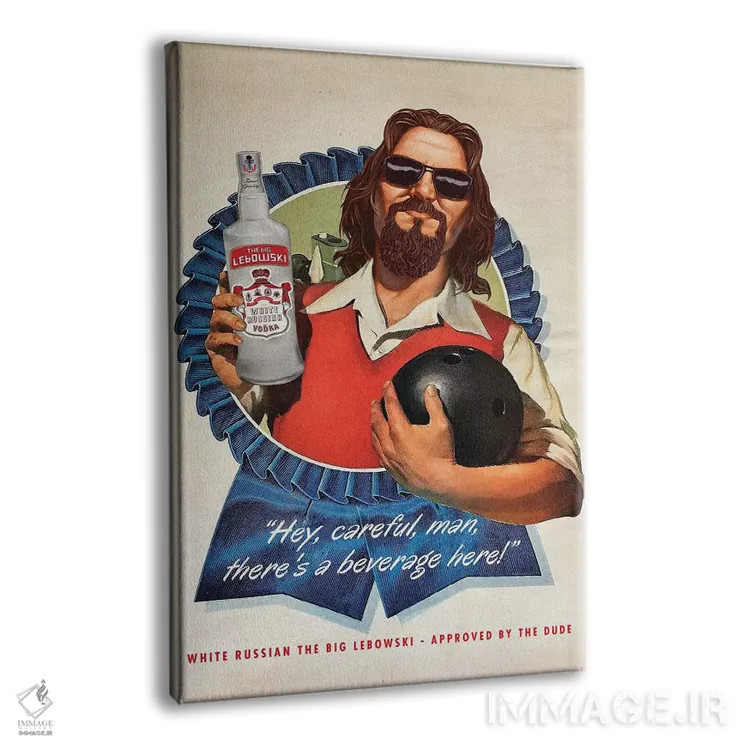 تابلو دکوراتیو شخصیت "دود" اثر ادز لیبیتوم - نمای پرسپکتیو محصول