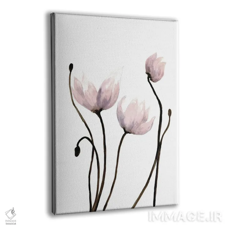 تابلو مینیمال رشد تازه ۲ اثر دوریس شرست - نمای پرسپکتیو محصول