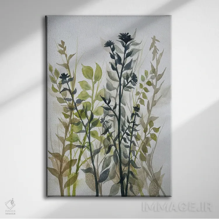تابلو مدرن دستیابی به ارتفاعات ۱ اثر دوریس شرست - نمای روبهرو روی دیوار