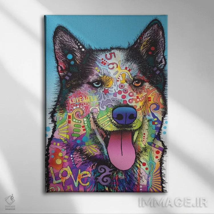 تابلو دکوراتیو یوکان اثر باور روسو - نمای روبهرو روی دیوار