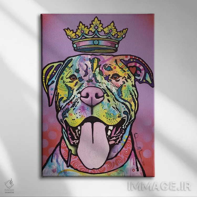 تابلو دکوراتیو امپراتوری اثر باور روسو - نمای روبهرو روی دیوار