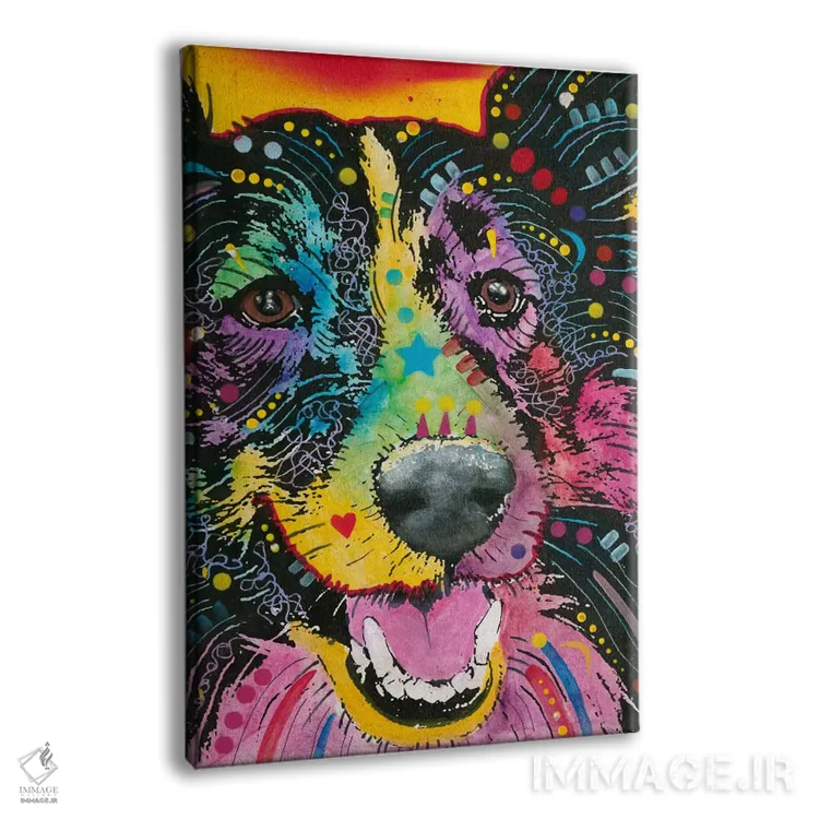 تابلو دکوراتیو کولی خندان اثر باور روسو - نمای پرسپکتیو محصول