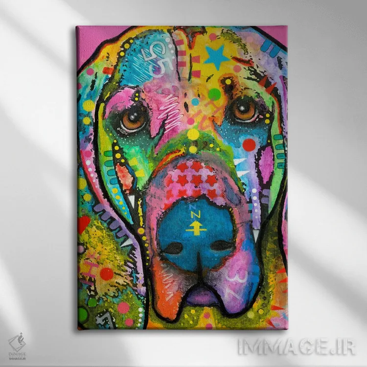 تابلو دکوراتیو بلادهاوند اثر باور روسو - نمای روبهرو روی دیوار