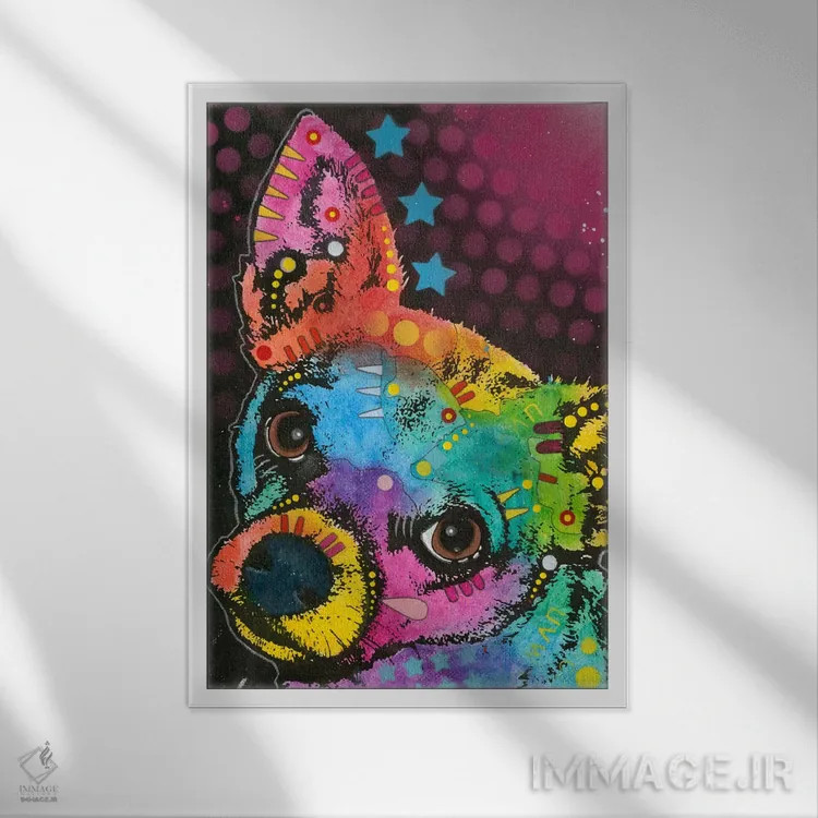 تابلو دکوراتیو ها؟ اثر باور روسو - نمای قابدار سفید