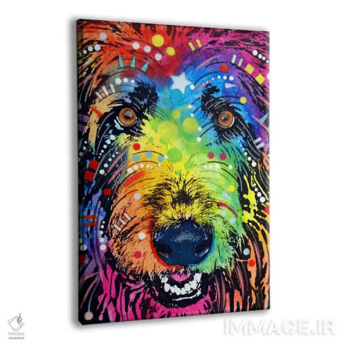 تابلو دکوراتیو ایرش ولف هاوند اثر باور روسو - نمای پرسپکتیو محصول