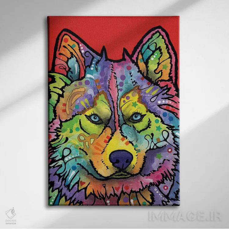 تابلو دکوراتیو ماگوا اثر باور روسو - نمای روبهرو روی دیوار