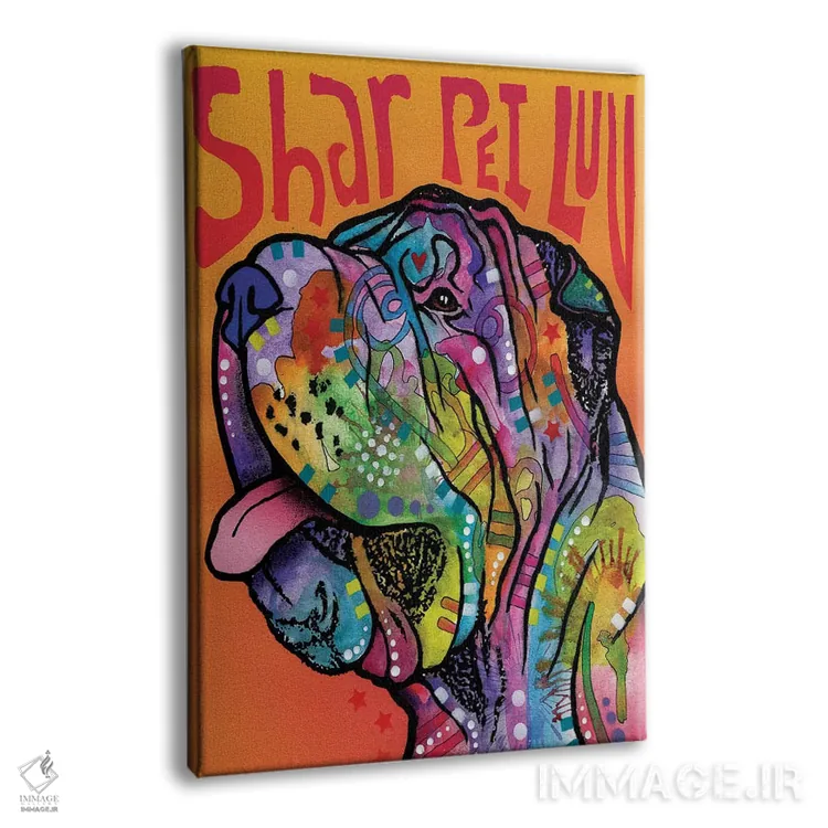 تابلو دکوراتیو عشق شارپی اثر باور روسو - نمای پرسپکتیو محصول