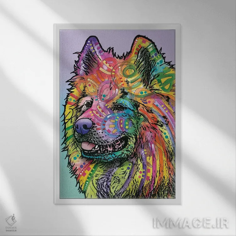 تابلو دکوراتیو ساموید اثر باور روسو - نمای قابدار سفید