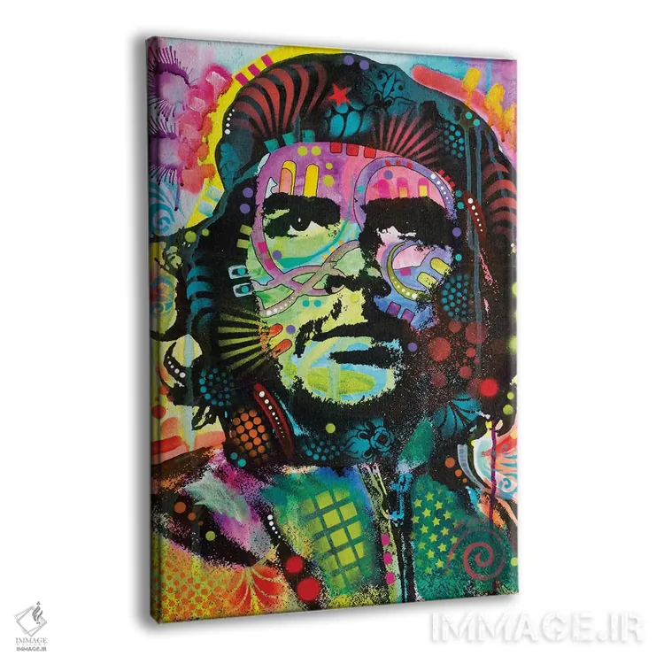 تابلو دکوراتیو چه گوارا اثر باور روسو - نمای پرسپکتیو محصول