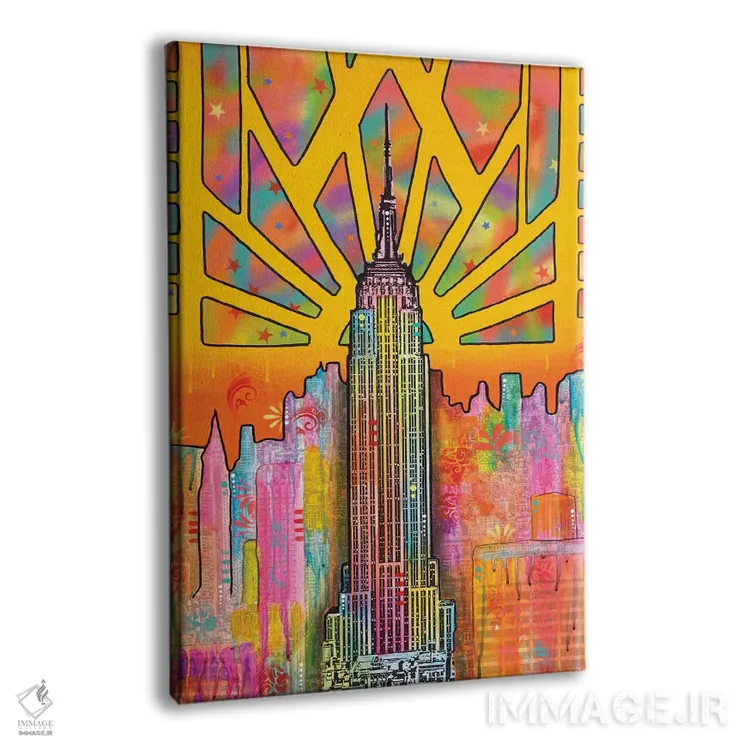 تابلو دکوراتیو ای اس بی اثر باور روسو - نمای پرسپکتیو محصول