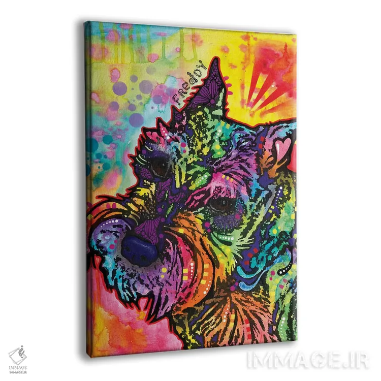 تابلو دکوراتیو فردی، شنوزر اثر باور روسو - نمای پرسپکتیو محصول