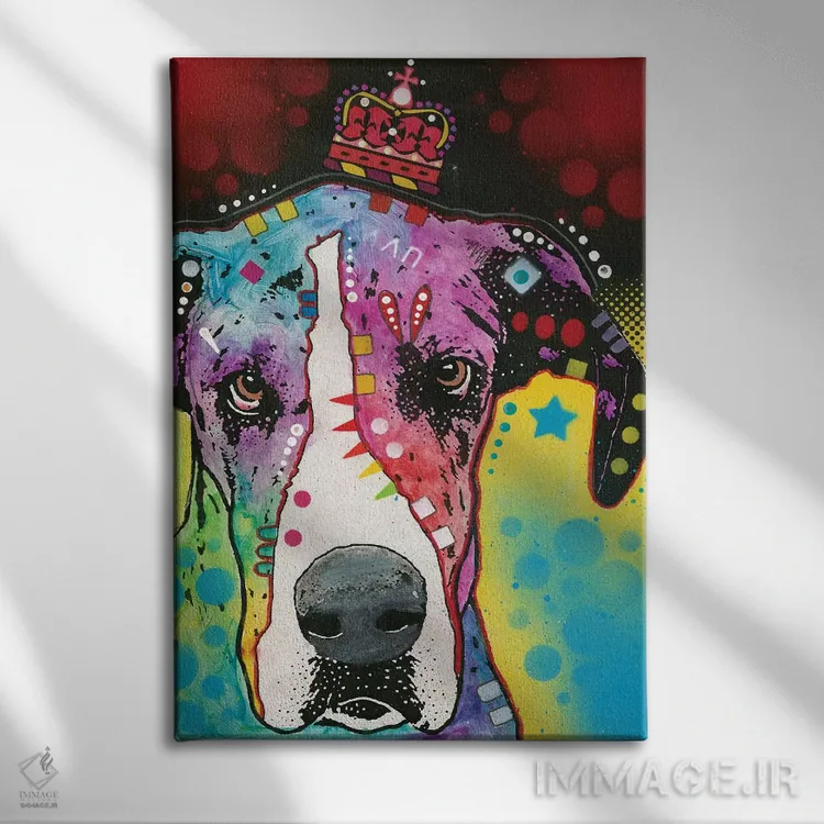 تابلو دکوراتیو گریت باور ۲ اثر باور روسو - نمای روبهرو روی دیوار