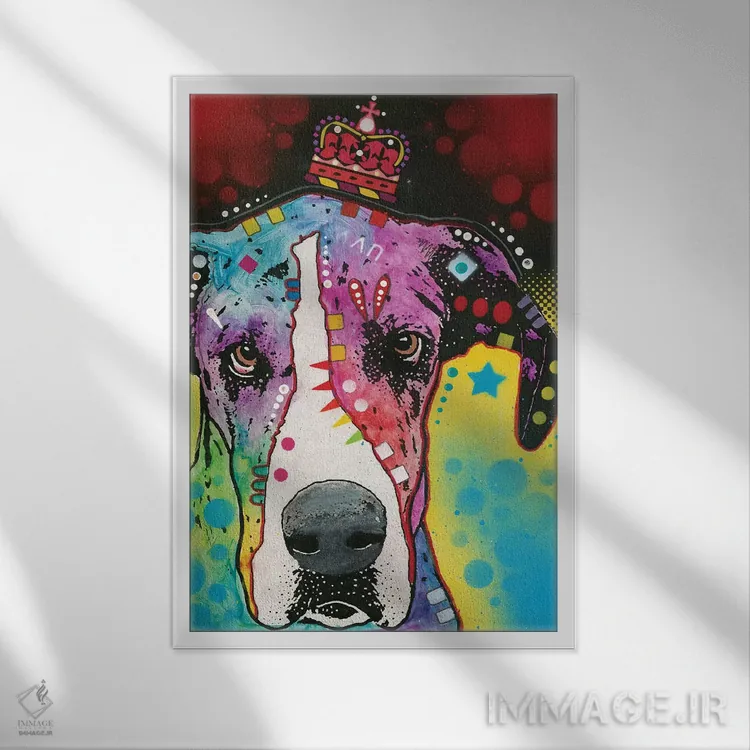 تابلو دکوراتیو گریت باور ۲ اثر باور روسو - نمای قابدار سفید