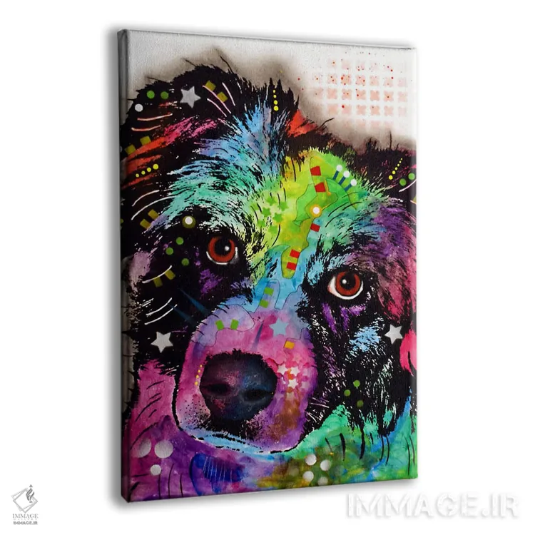 تابلو دکوراتیو آزی اثر باور روسو - نمای پرسپکتیو محصول