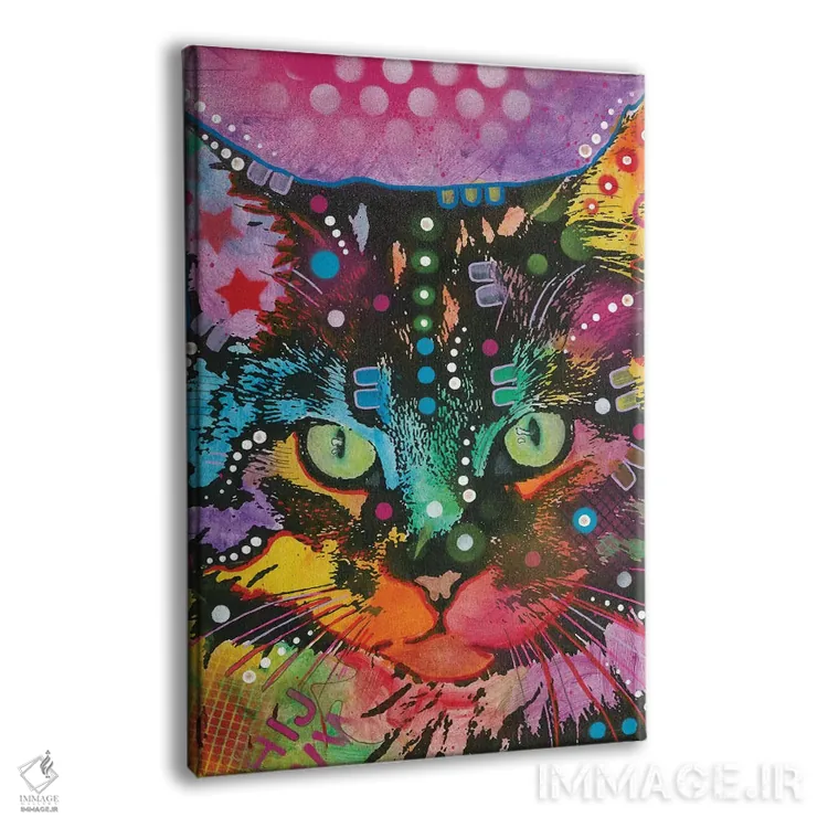 تابلو دکوراتیو تببی دو اثر باور روسو - نمای پرسپکتیو محصول