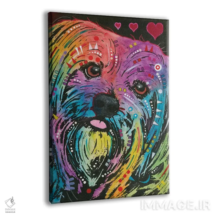 تابلو دکوراتیو یورکی اثر باور روسو - نمای پرسپکتیو محصول