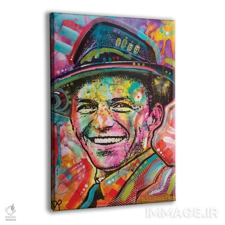 تابلو دکوراتیو فرانک سیناترا یک اثر باور روسو - نمای پرسپکتیو محصول