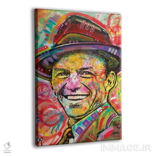 تابلو دکوراتیو فرانک سیناترا سه اثر باور روسو - نمای پرسپکتیو محصول