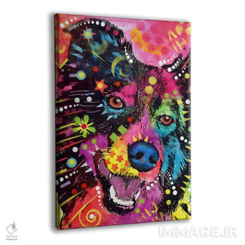 تابلو دکوراتیو بردر کولی اثر باور روسو - نمای پرسپکتیو محصول