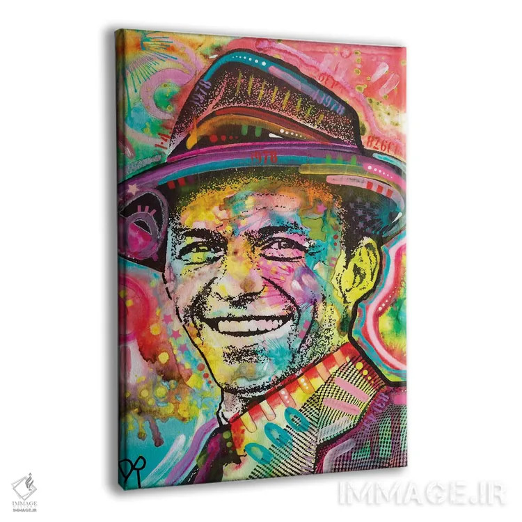 تابلو دکوراتیو فرانک سیناترا چهار اثر باور روسو - نمای پرسپکتیو محصول