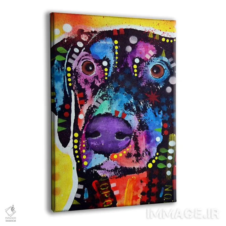 تابلو دکوراتیو دوبی اثر باور روسو - نمای پرسپکتیو محصول