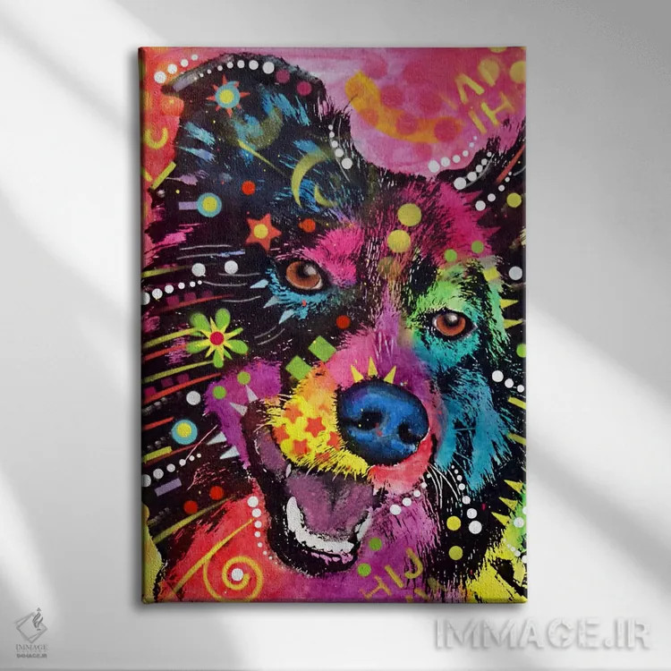 تابلو دکوراتیو بردر کولی اثر باور روسو - نمای روبهرو روی دیوار