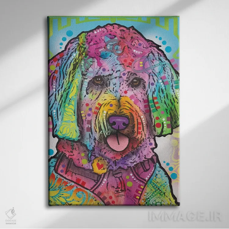 تابلو دکوراتیو لیلا اثر باور روسو - نمای روبهرو روی دیوار