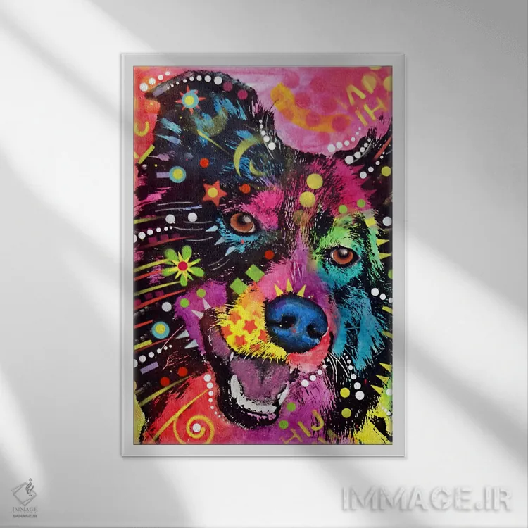 تابلو دکوراتیو بردر کولی اثر باور روسو - نمای قابدار سفید