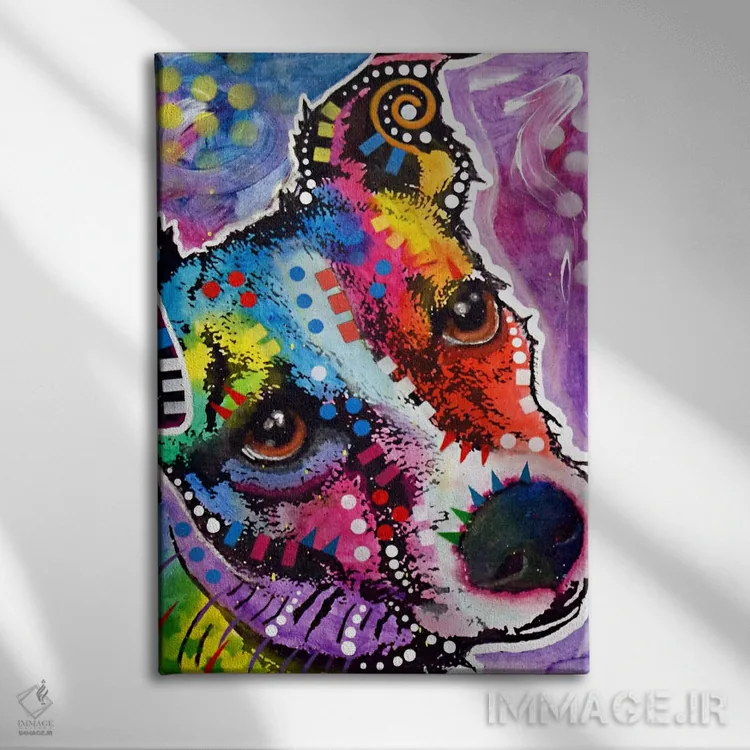 تابلو دکوراتیو جک رویایی اثر باور روسو - نمای روبهرو روی دیوار