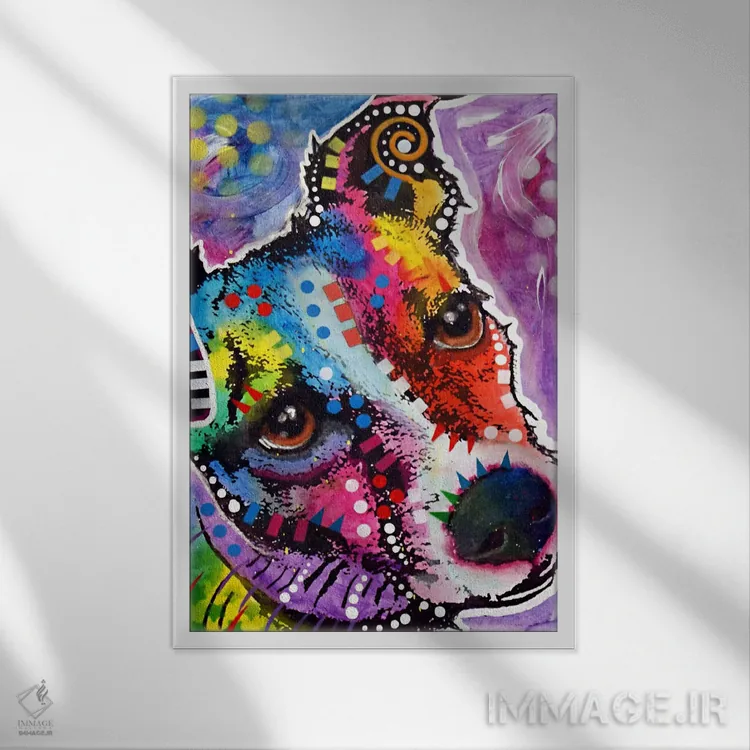 تابلو دکوراتیو جک رویایی اثر باور روسو - نمای قابدار سفید