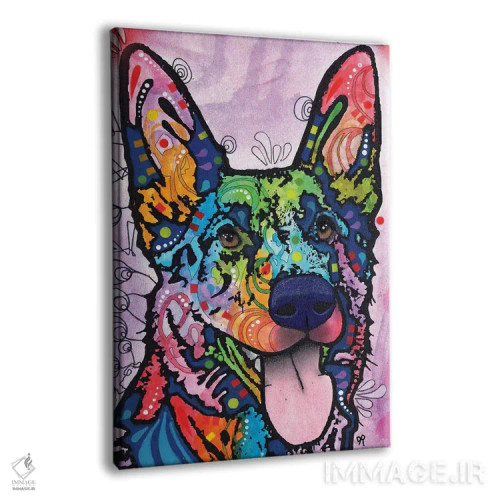 تابلو دکوراتیو عشق شپرد اثر باور روسو - نمای پرسپکتیو محصول