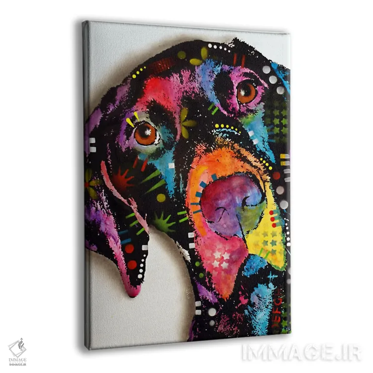 تابلو دکوراتیو پوینتر اثر باور روسو - نمای پرسپکتیو محصول