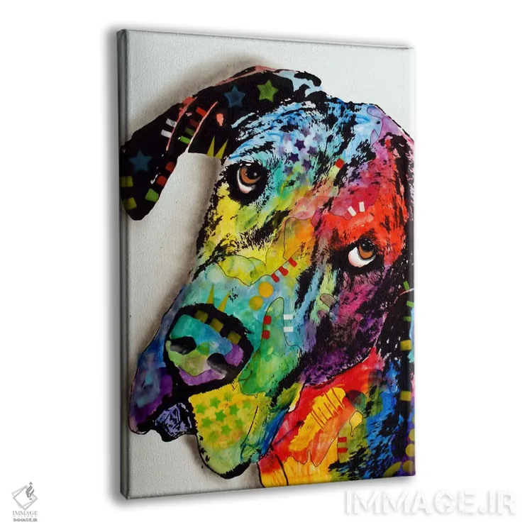 تابلو دکوراتیو دانمارکی مایل اثر باور روسو - نمای پرسپکتیو محصول