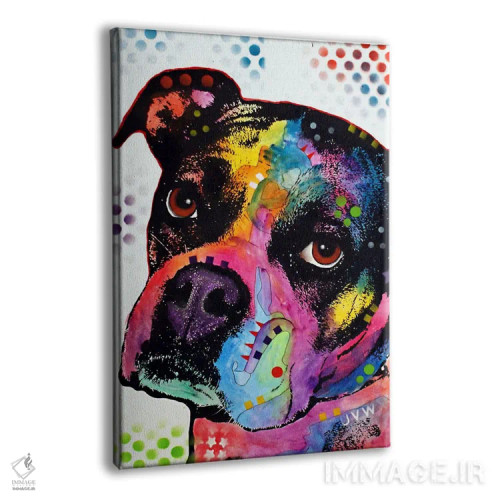 تابلو دکوراتیو باکسر جوان اثر باور روسو - نمای پرسپکتیو محصول