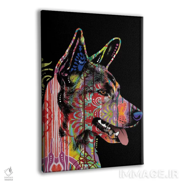 تابلو دکوراتیو عشق اینجاست اثر باور روسو - نمای پرسپکتیو محصول